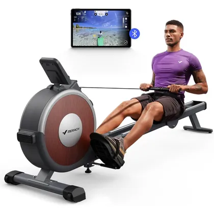 MERACH R02 - magnetic rowing machine, 16 levels