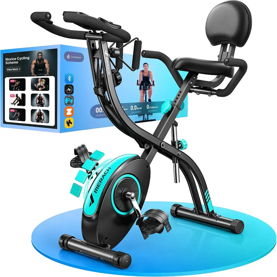MERACH S15 - 4-in-1 folding exercise bike
